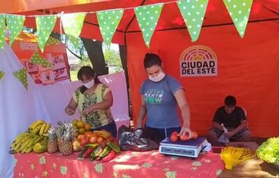 Las actividades buscan impulsar a los pequeños emprendedores de los diferentes barrios de Ciudad del Este.