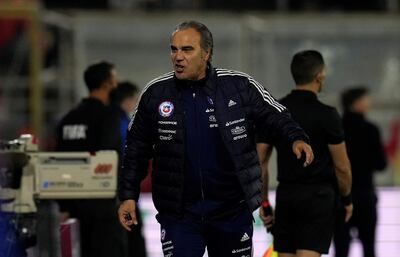 Martín Lasarte, entrenador de Chile.