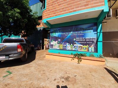 La fábrica allanada está localizada en el barrio San Isidro de Ciudad del Este.