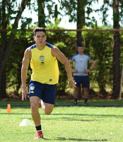 Diego Fernández (20 años), mediocampista ofensivo del Sportivo Luqueño.