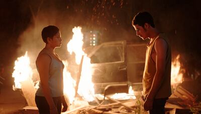 Escena de la película mexicana "Noche de fuego", una de las finalistas al Premio Forqué. El filme estará disponible en Netflix desde el 17 de noviembre.