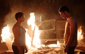 Escena de la película mexicana "Noche de fuego", una de las finalistas al Premio Forqué. El filme estará disponible en Netflix desde el 17 de noviembre.