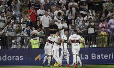 Olimpia, durante el último partido ante 12 de Octubre.