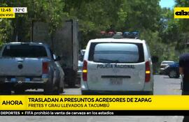 Trasladan a presuntos agresores de Benjamín Zapag