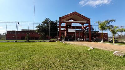 Penitenciaría regional de Coronel Oviedo, donde se encuentra recluido el joven Wilmar Baleiro.