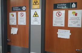 Equipo de radiología no funciona
