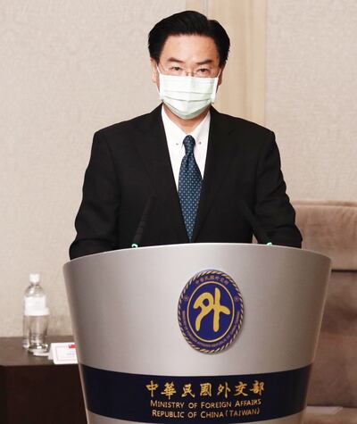 Joseph Wu, ministro de exteriores de República de China (Taiwán).