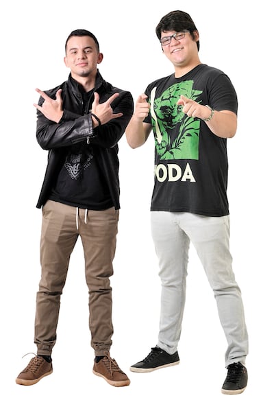 Brian Cáceres Verón y José González Mazó debutarán hoy en ABC FM con “Dominrock”, que irá de 9:00 a 11:00.