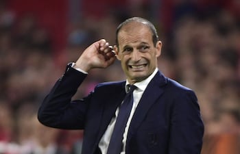 Massimiliano Allegri, entrenador de la Juventus.