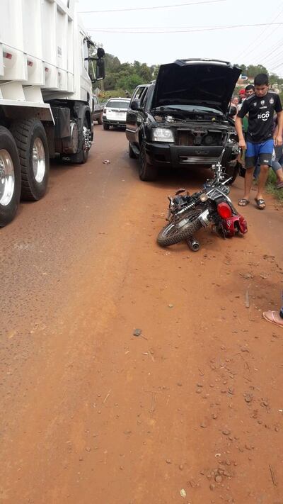 Los rodados involucrados chocaron de manera frontal.