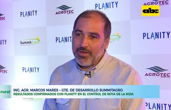 Resultados confirmados con Planity en el control de roya de la soja