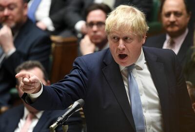 Boris Johnson, primer ministro del Reino Unido.