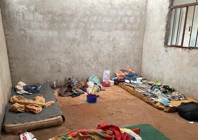 Los 12 paraguayos fueron encontrados en condiciones infrahumanas.