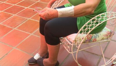 Jubilada baleada en colectivo