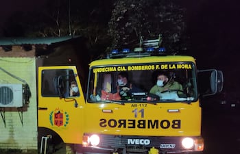 Bomberos en servicio fueron amenazados con pistola en barrio San Miguel de San Lorenzo