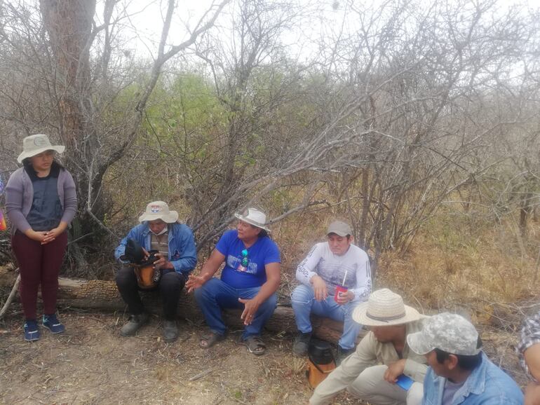 El objetivo de los nativos es la real ocupación de la reserva. 