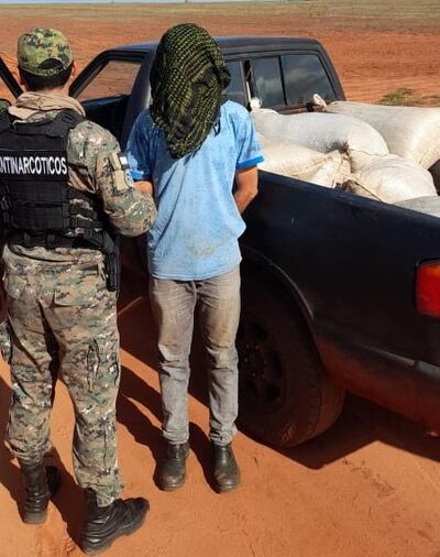 Alipio Limeño Ríos, detenido.