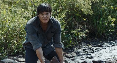 Aníbal Ortiz en una escena de "Matar a un muerto", que se exhibió el pasado martes en el Festival de Gramado.