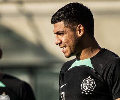 Marcos Ezequiel Gómez Paredes (21), volante central de Olimpia.