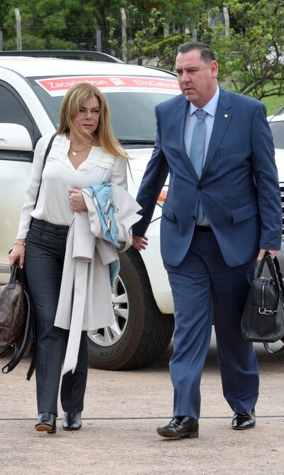 Sandra McLeod y Javier Zacarías Irún, los últimos beneficiados con blanqueos por parte de la justicia.