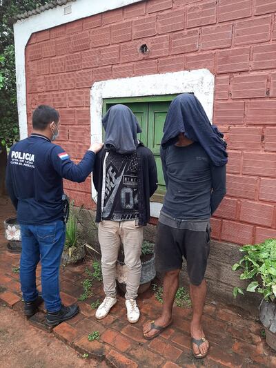 Detienen a dos presuntos abigeos en Concepción.