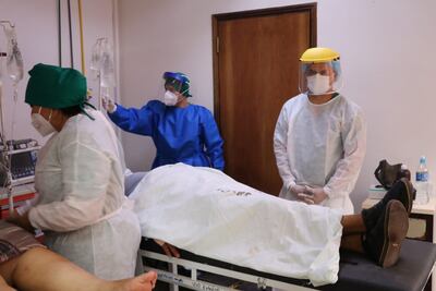 Ocupación de camas está al tope en el nosocomio.