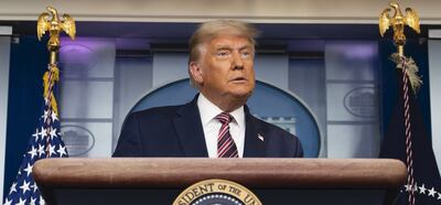 El presidente Donald Trump podría no ser reelegido, según avanza el conteo, pero su equipo de campaña ha presentado denuncias sobre diversas irregularidades observadas.