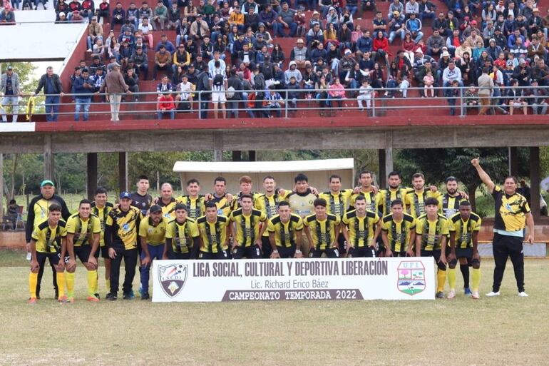 Equipo de Guaraní Unido, vice campeón de la temporada