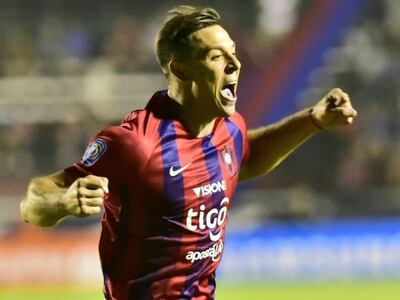Diego Churín, el goleador de Cerro Porteño en la Nueva Olla desde el 2017 ante Guaraní.