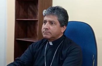 Monseñor Miguel Àngel Cabello Almada, obispo de Concepción y Amambay.