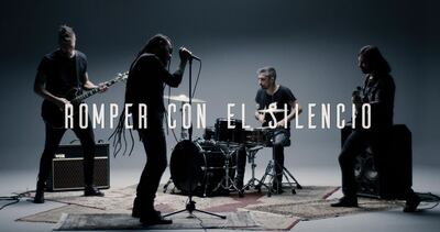 Flou en una escena de su nuevo videoclip “Romper con el silencio”.