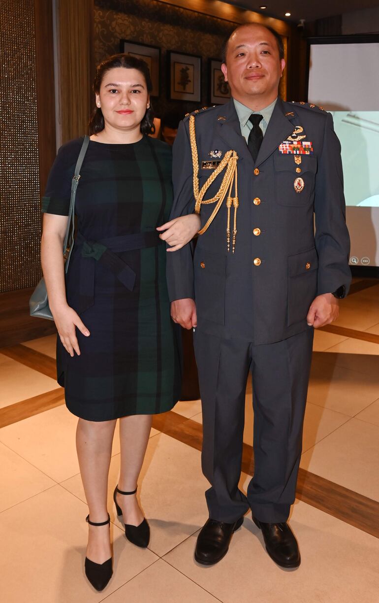 Camila Orrego y David Chang.