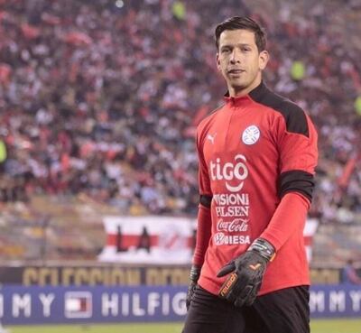 Juan Ángel Espínola González (02/11/1994), arquero de selección pretendido por Olimpia.