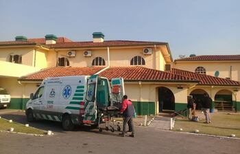 Esta mañana se produjo un incidente en el hospital San Jorge. Imagen de Archivo