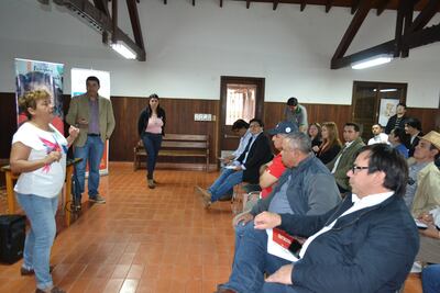 El taller sobre abordaje de las noticias fue desarrollado en la Aldea S.O.S de San Ignacio.