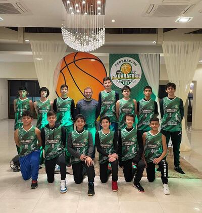 U14 de Paranaense, que juega el Nacional de la categoría, en plena disputa en San Lorenzo.