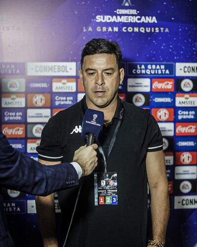 Troadio Daniel Duarte (46 años), entrenador de General Caballero de Juan León Mallorquín.