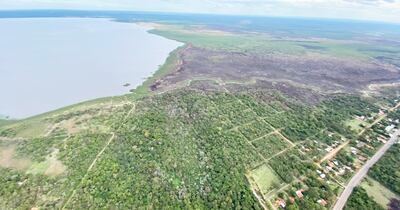 El lago Ypacaraí presenta una histórica bajante  desde el año pasado, que se sumó a años de contaminación.