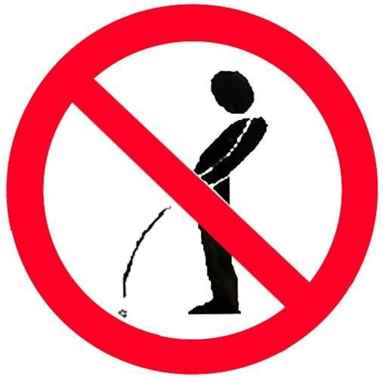 Sólo algunos municipios cuentan ordenanzas que prohíben realizar necesidades fisiológicas en la vía pública.