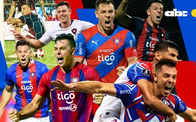 Diego Churín, es el segundo máximo artillero extranjero de Cerro Porteño.