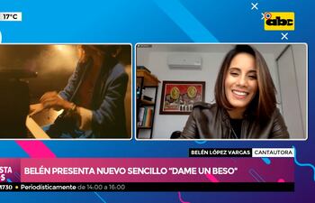 Belén López Vargas da inicio a su carrera con "Dame un beso", primer sencillo como cantautora