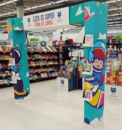 Libros para grandes y chicos ofrece la feria “Leer es súper”.