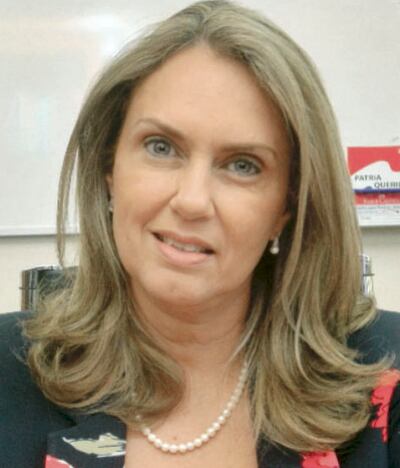 Rocío Vallejo, lideresa de la bancada del Partido Patria Querida (PPQ) y una de las autoras del proyecto de resolución.