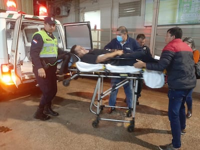 El Jefe de la comisaría 49° Guazú Ygua de San Pedro del Paraná, Eusebio Attis.