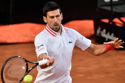 Novak Djokovic avanzó en Roma