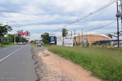 Yuyales siguen adornando la zona del aeropuerto Silvio Pettirossi, en Luque.