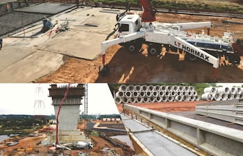 LT Hormax tiene una participación importante en obras viales de importante envergadura.