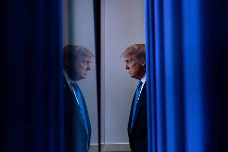 Donald Trump, presidente de los Estados Unidos.