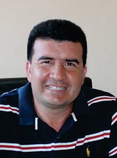 Eladio Girett (ANR, HC), intendente de Eusebio Ayala (Cordillera). Por cuarto año le rechazan el balance.