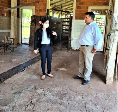 En deplorable estado se encuentra el matadero municipal de Acahay. Requiere de una urgente refacción.